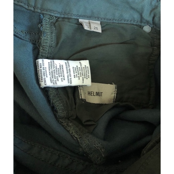 Helmut Lang Low Rise Stretch Cropped Skinny Jeans - Picture 4 of 4